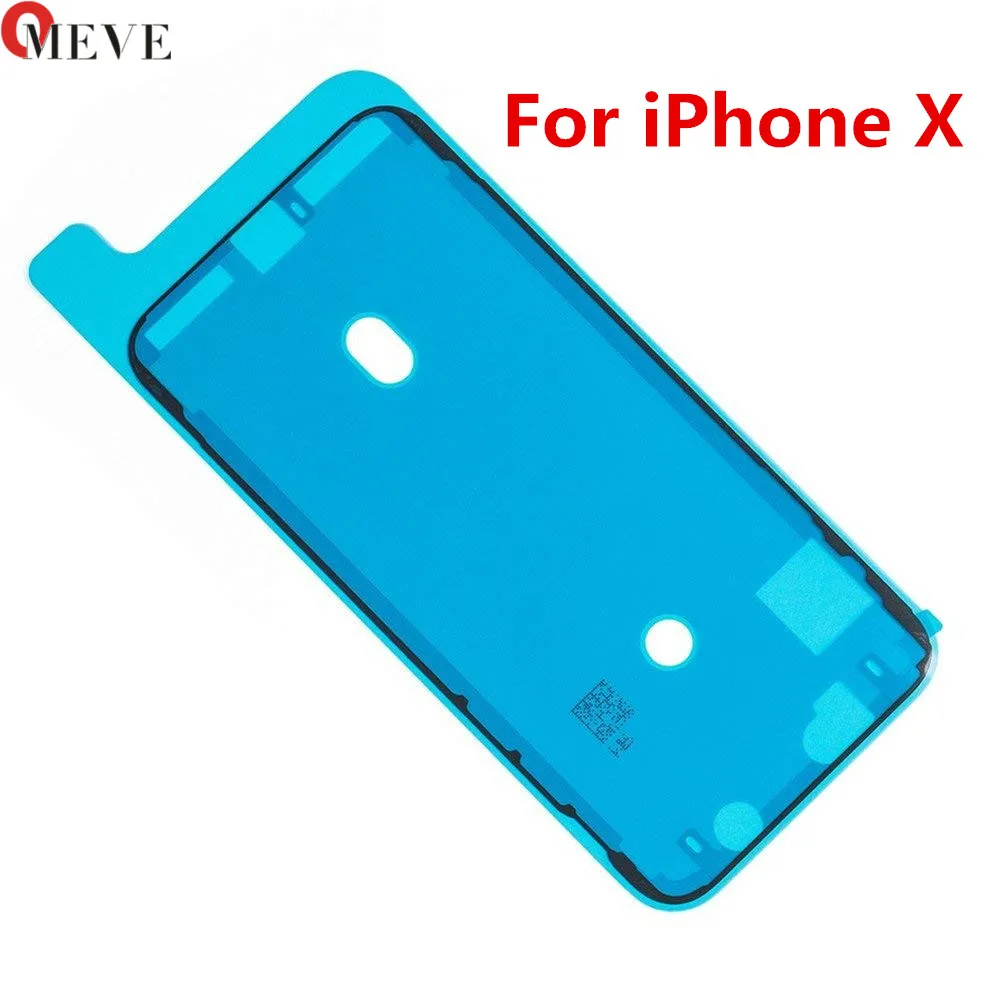 

Оригинальная водостойкая самоклеящаяся лента 3M, 100 шт., наклейка для iPhone X, XS, XR, XS MAX, рамка для сенсорного ЖК-экрана переднего корпуса