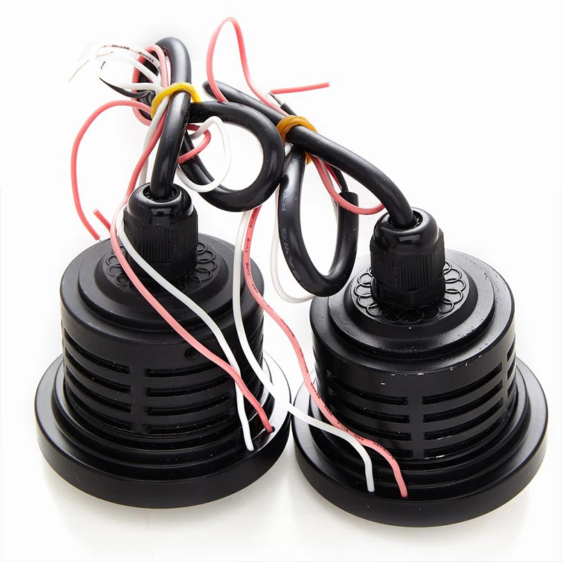 

2Pcs 2.5" Inch Car Projector LED Driving Fog Light COB Halo Angel Eye Ring Bulb Red