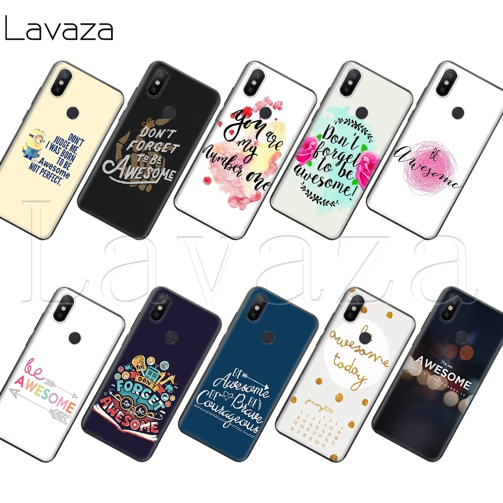 Прозрачный силиконовый чехол Lavaza BE Amazing для Xiaomi Redmi Note 4 4X 4A 5 5A 6 6a 7 8 Pro Go Prime Plus |