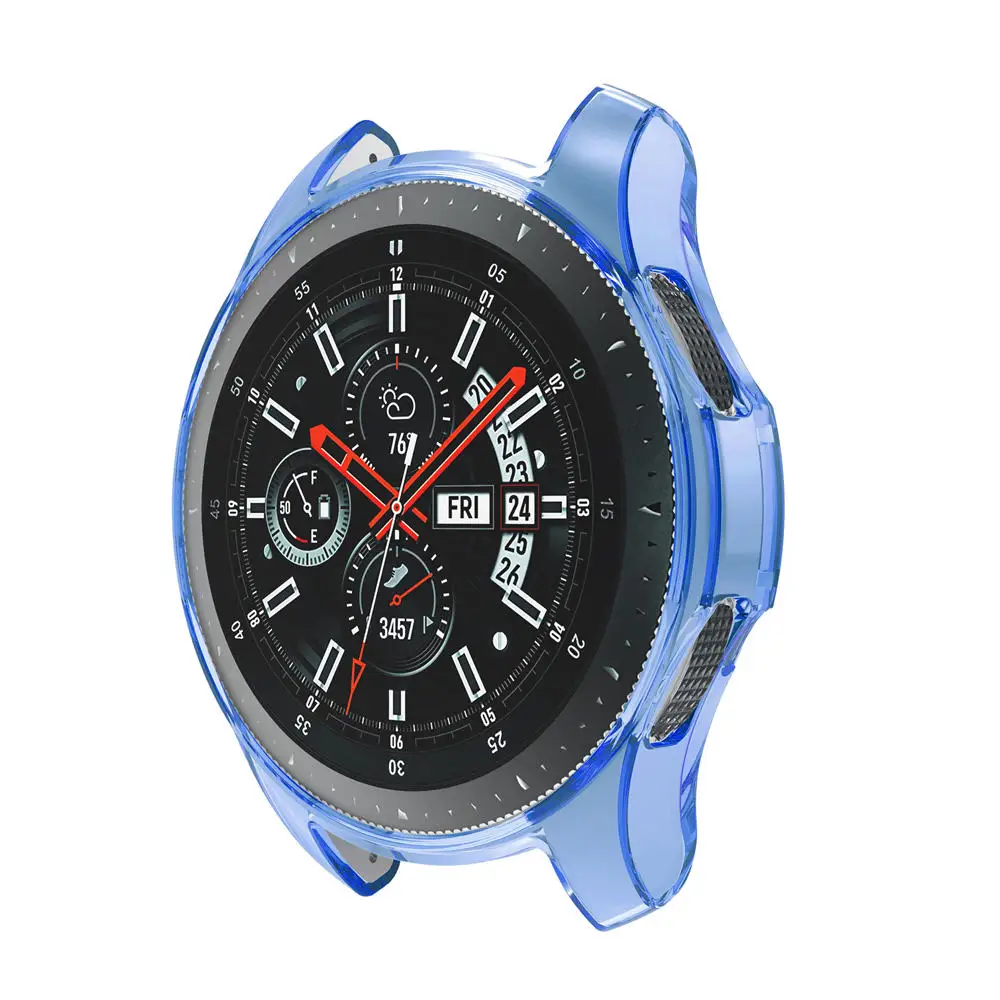 Чехол для samsung gear S3 frontier для samsung Galaxy Watch 46 мм 42 мм, Мягкий защитный чехол из ТПУ