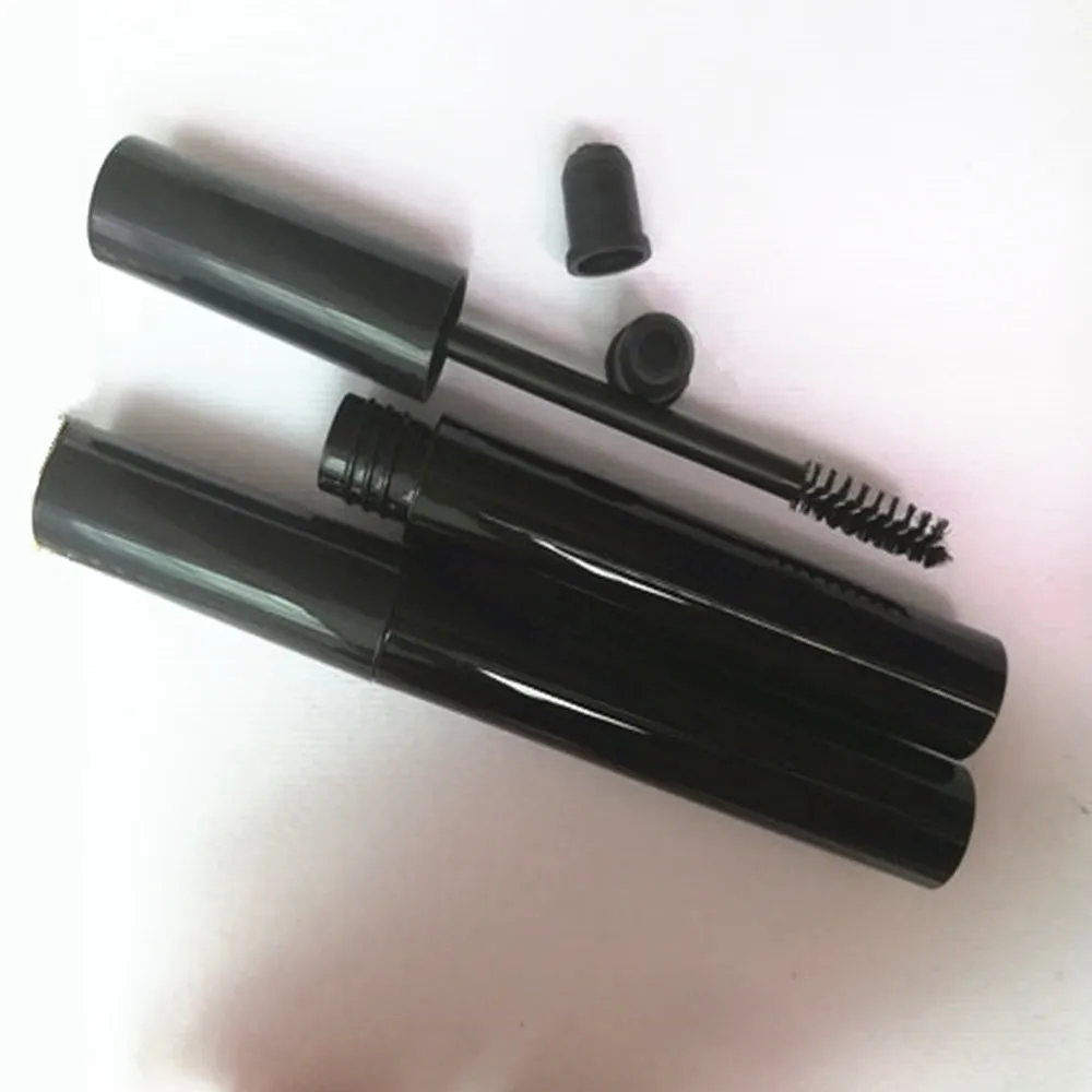 

20ps 3ml empty black mascara container bottle tube with brush eyelash mascara make up cream container applicator reuse bottle