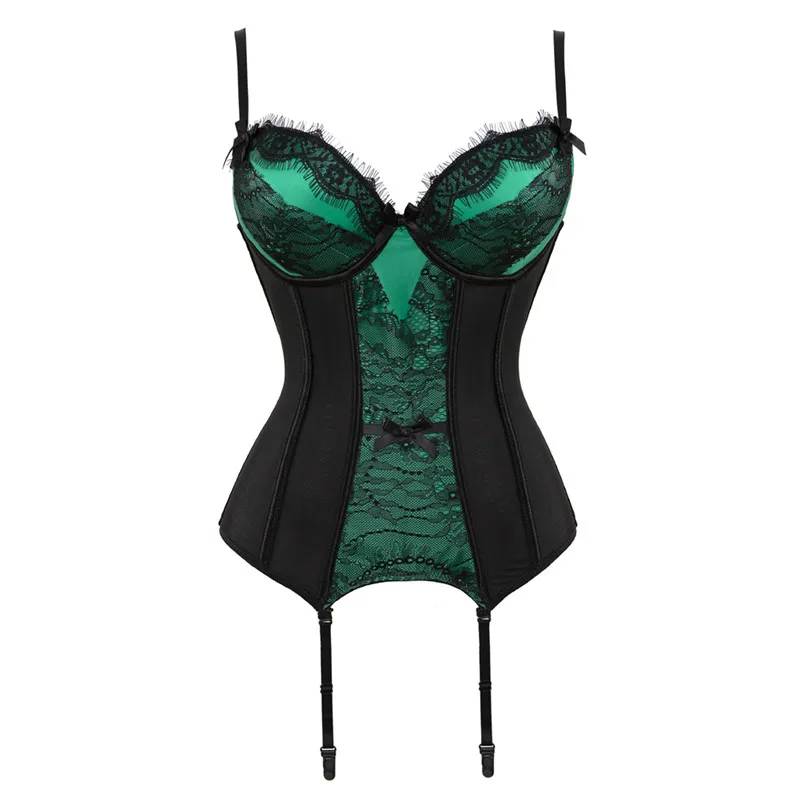 Женское сексуальное нижнее белье корсет эротический кружевной сетчатый топ