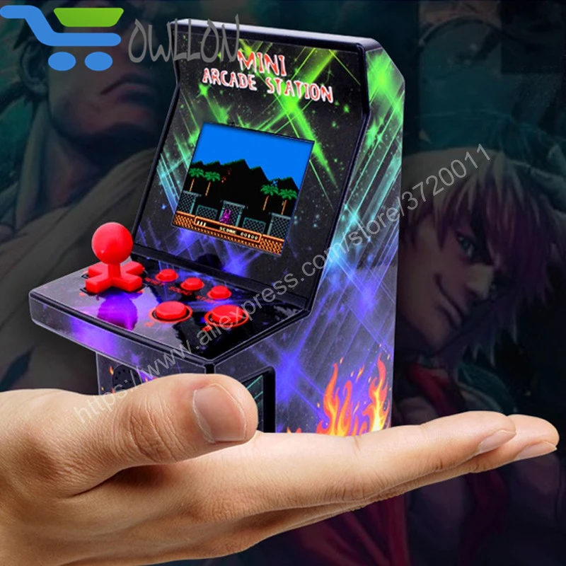 200 в 1 мини аркадная игровая консоль Ретро портативная с 8 битными играми 2 5 дюйма