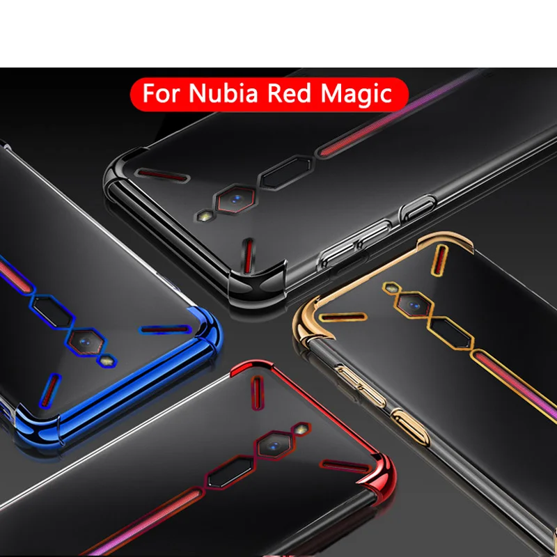 Мягкий чехол для ZTE Nubia красный волшебный задняя крышка lastic матовый RedMagic