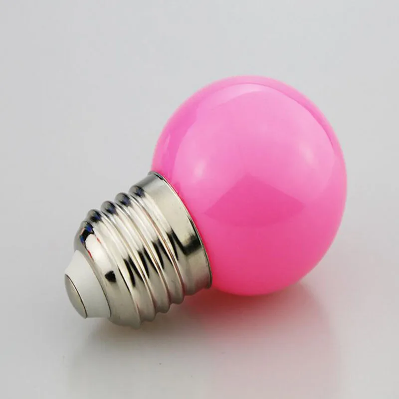 Светодиодная лампа E27 цветная RGB светодиодсветильник SMD 2835 фонасветильник 220 В G45
