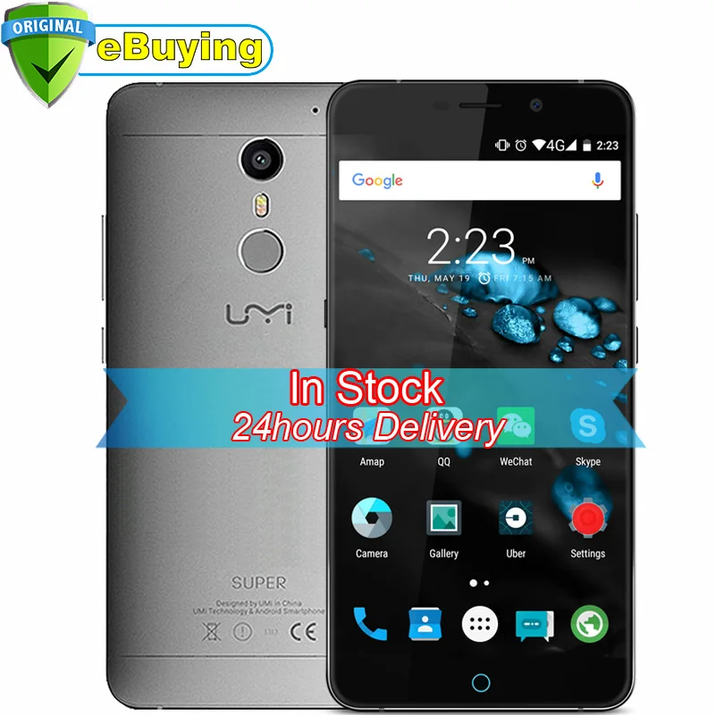 В наличии UMI супер смартфон Android 6.0 MTK6755 Octa Core 5.5 &quotЭкран 4 г Оперативная память 32