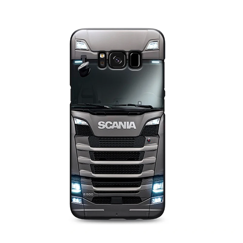 Чехол для телефона SCANIA Truck для samsung galaxy s7 edge s6 s5 s8 s9 plus, лучший мягкий силиконовый черный чехол из ТПУ