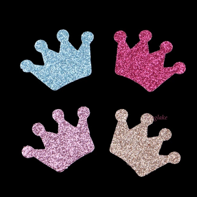 Sequins Hair Accessories Kids Magic Hair Sticker Crown Heart Girls Headwear Patches Children Hairwear Paste Style Cute - Цвет: S020