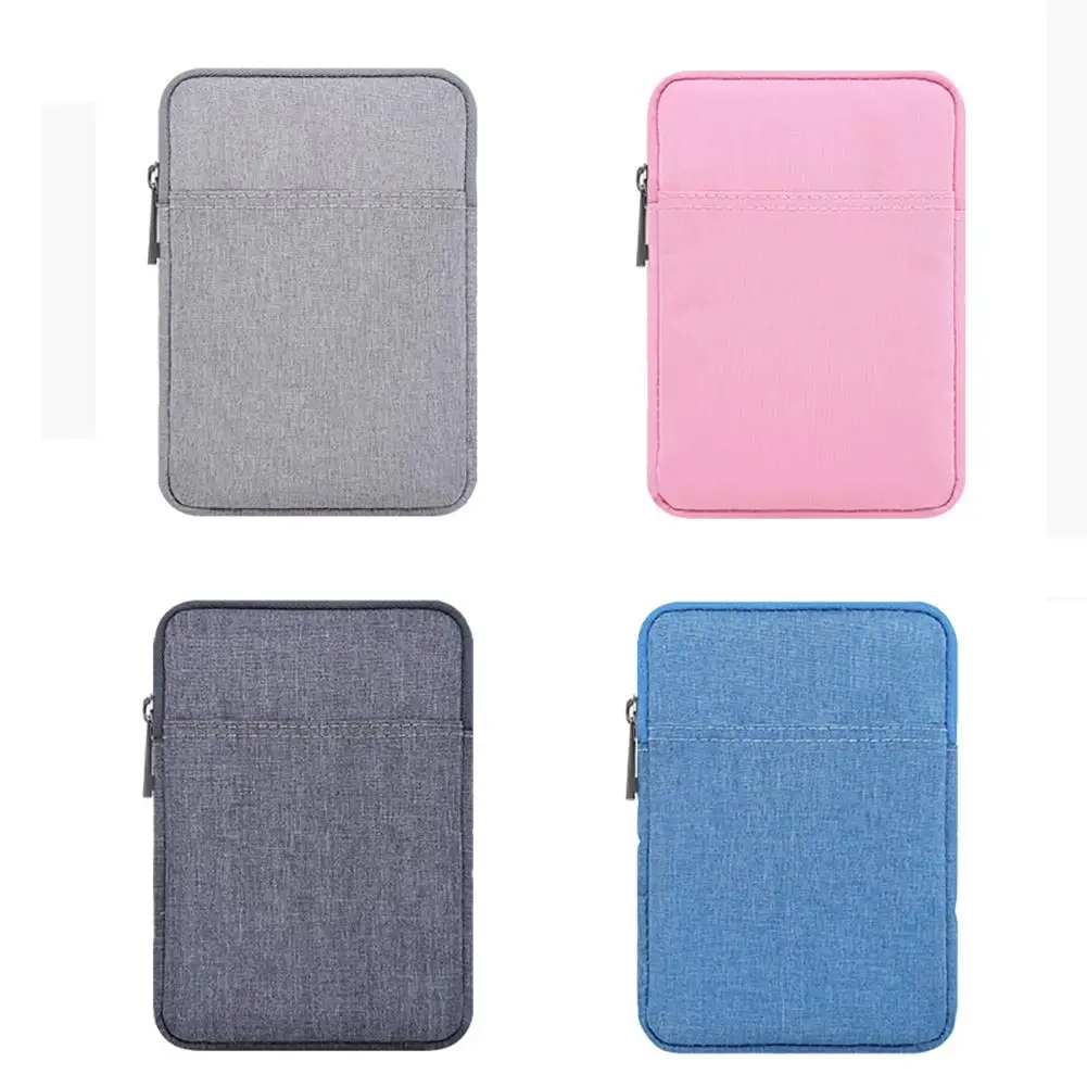 

Colorful Tablet Bag Sleeve Case for Kindle Paperwhite 2 3 for Pocketbook E-reader Pouch Wear-resistant Anti-skidding Kindle Bag