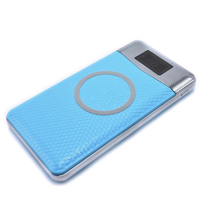Беспроводной блок питания Dual USB power Bank 10000 мА ч беспроводное зарядное устройство