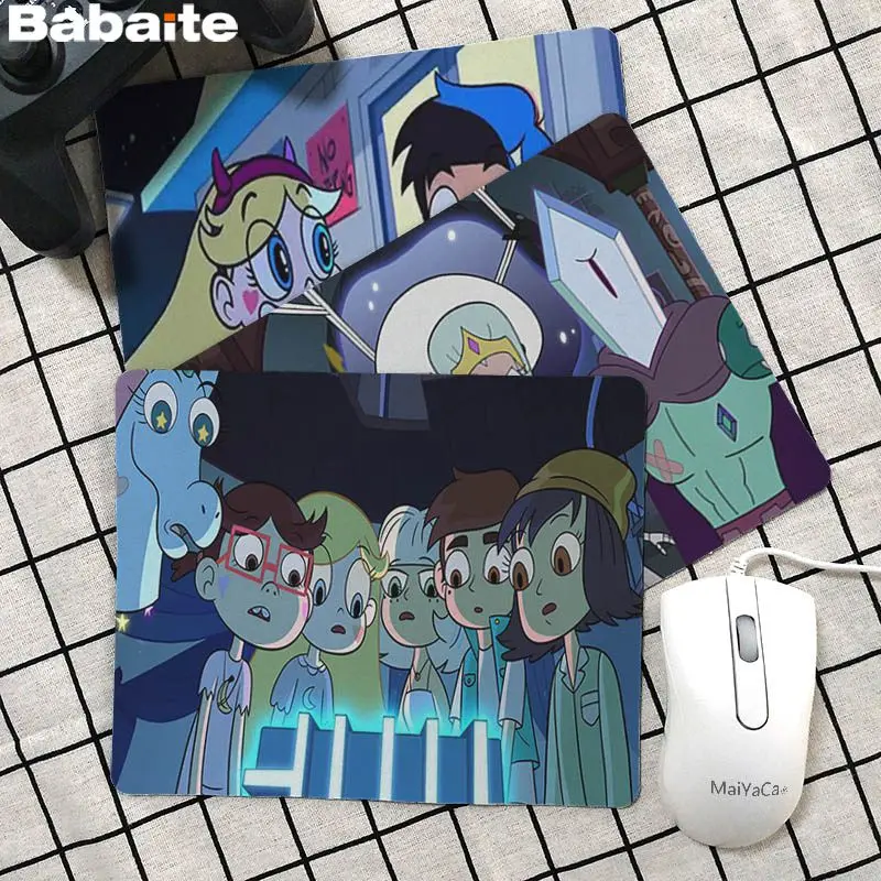 Babaite Star vs Forces Evil силиконовый коврик для мыши резиновый ПК компьютерный игровой |