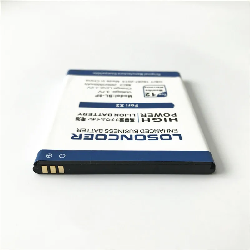 100% Оригинальный LOSONCOER 2950mAh BL 8P для UMI X2 VOTO V5 S5002 DNS сменный литий ионный аккумулятор