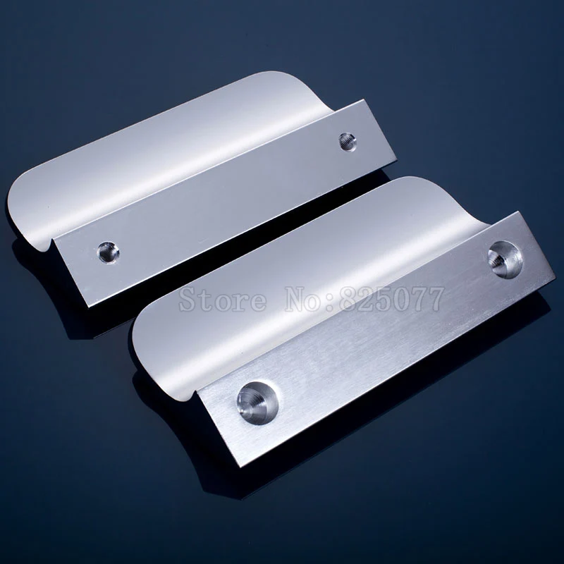 Простые линии feel Шампань/алюминий цвет алюминиевый сплав Стеклянная Ручка двери