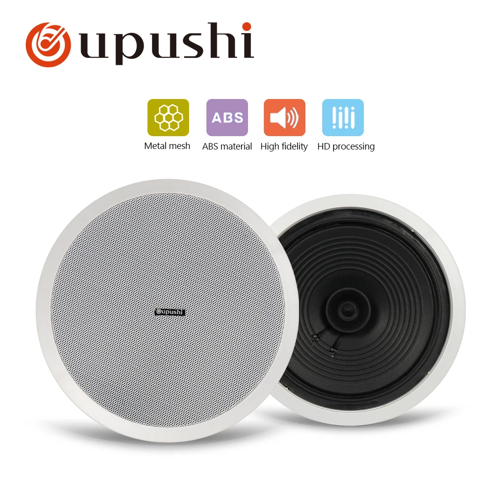 

Потолочная акустическая система Oupushi CE802, аудиосистема Altavoz Techo, домашняя стереосистема, настенный динамик s