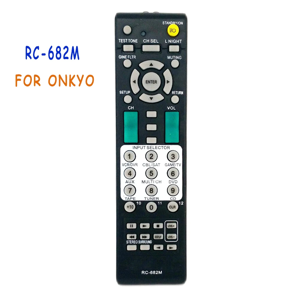 Новинка запасной телефон дистанционное управление для Onkyo ресивер RC-682M SR603/502/504