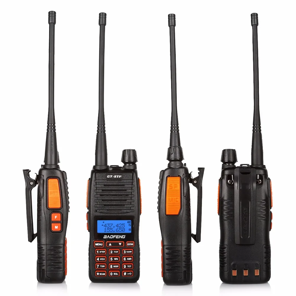 Двухдиапазонный радиоприемник Baofeng Tri Power 1/4/8 Вт VHF/UHF 136 174/400 520 МГц двухсторонний