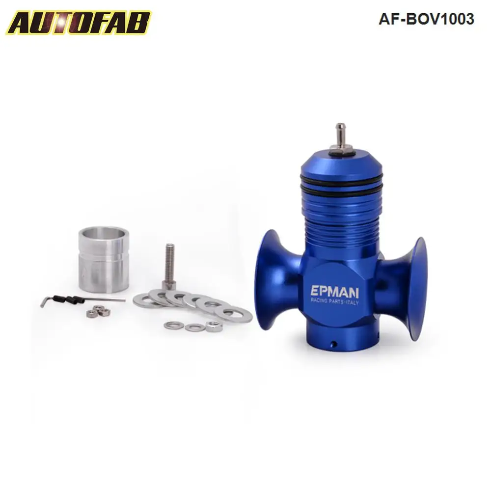 Предохранительный клапан BOV Универсальный комплект цвет: черный серебристый