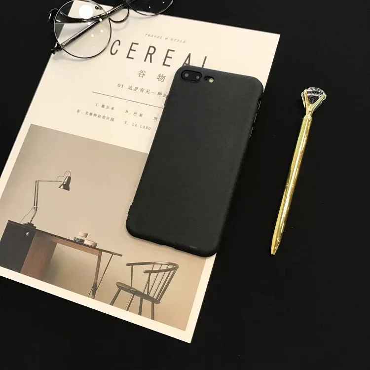 Простые однотонные Цвета Чехол для iphone7 7 плюс мобильный телефон Сумки и чехол Vivo