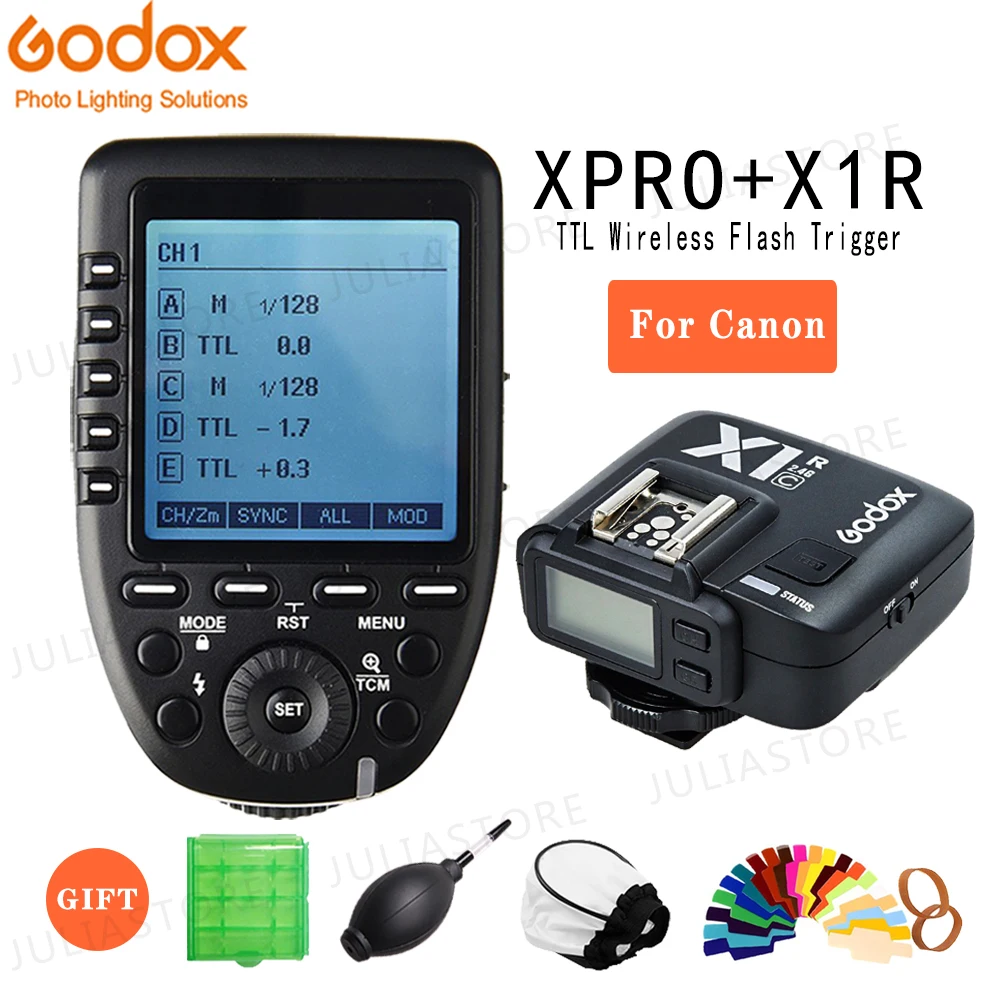 Система беспроводного управления Godox Xpro C 2 4G X с приемником пультом и для Canon Flash