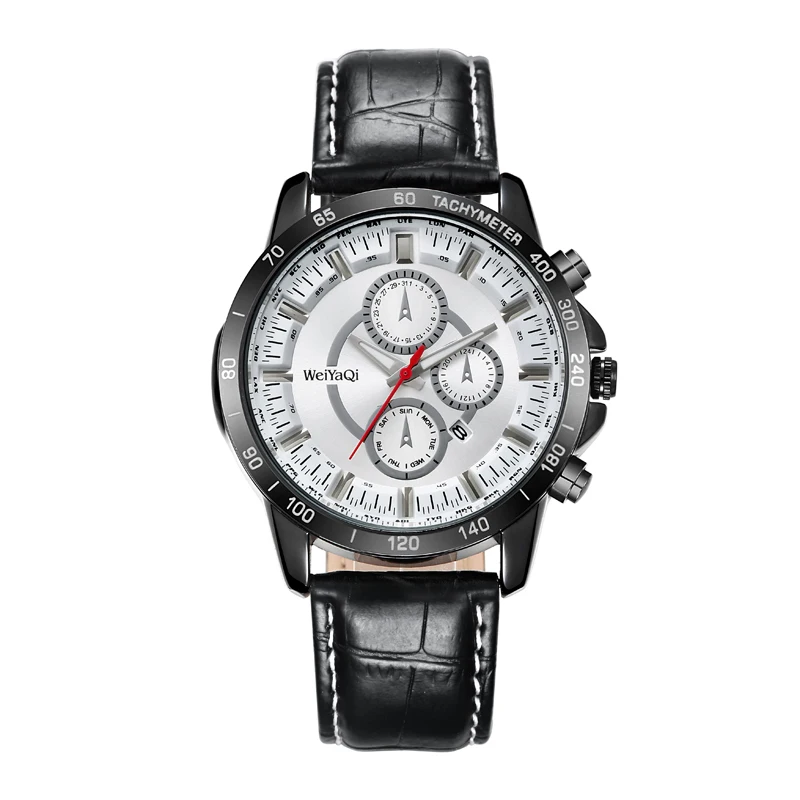 Роскошные брендовые деловые модные часы мужские кварцевые спортивные наручные с