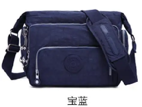 dark blue TEGAOTE, роскошная женская сумка-мессенджер, нейлоновая сумка на плечо, женская сумка Bolsa Feminina, водонепроницаемая дорожная сумка, женская сумка через плечо - Цвет: dark blue