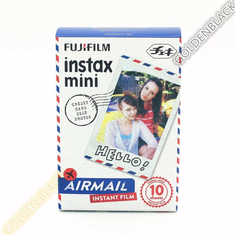Подлинная пленка Fuji Mini 8 Fujifilm Instax Mini, 10 листов, воздушная почта для 8, 50 s, 7 s, 90, 25, SP-1, мгновенные камеры