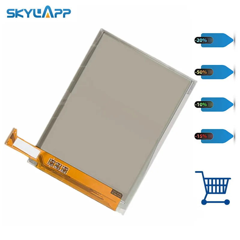 

Skylarpu 6 inch ED060XC5 (LF) E-ink E-book LCD screen For Gmini MagicBook R6HD E-book LCD display Screen panel (without touch)
