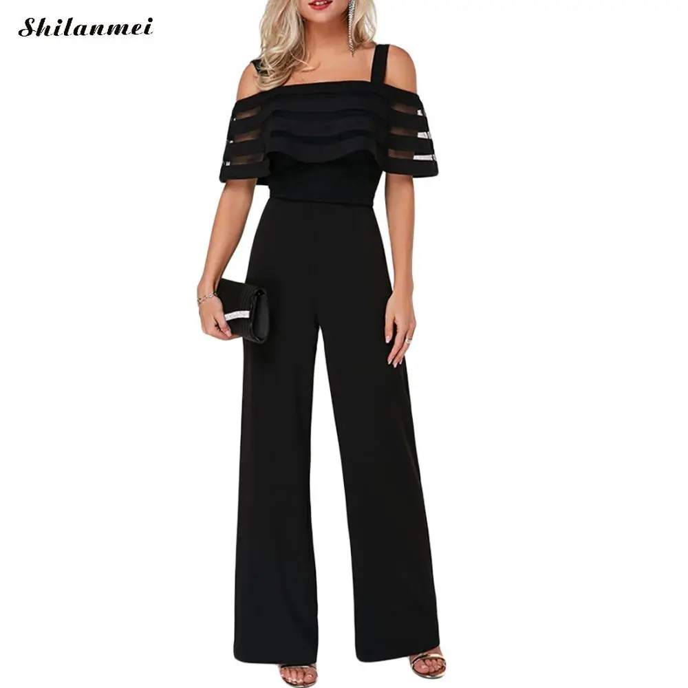 Новинка 2019 Летний комбинезон хит продаж Модный женский повседневный без рукавов