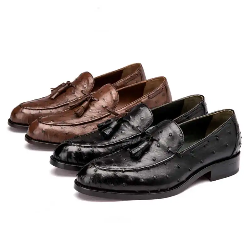 GRIMENTIN индивидуальный высококачественный мужские лоферы из натуральной кожи