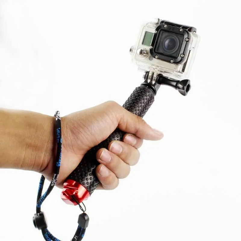Раздвижная селфи палка для GoPro Hero xiaomi yi подводный монопод штатив 3 +/4/3/5 Спортивная