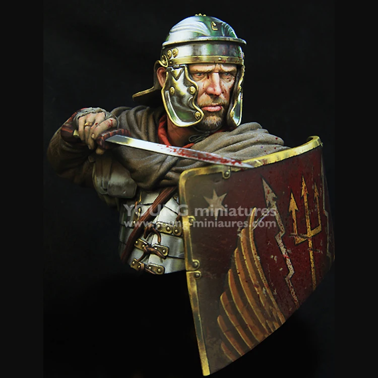 

1/10 scale ROMAN LEGIONARY 1st Century, Resin kit bust GK, Historical themes, Unassembled and unpainted kit