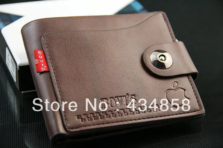 Promotion Free Dropshipping New Fashion Brand Genuine Leather Men Wallets Designer Purse Bags For Gift Wholsal | Багаж и сумки