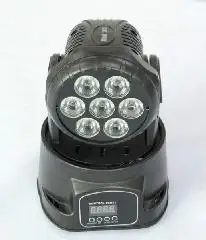 Светодиодное сценическое освещение/7x10 Вт LED 4 в 1 RGBW/mini moving head light/LED light/dmx 512/DJ