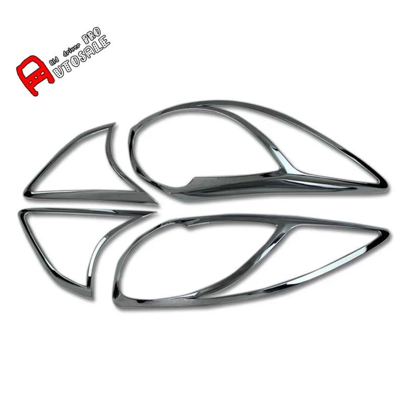 Налобный фонарь ABS Chrome для передней фары и заднего фонаря отделка 6 шт. Mazda CX 5 CX5 2013