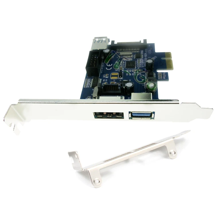 USB3.0 карта питания eSATA PCIe PCI e для + 9pin USB2.0 адаптер конвертер с SATA разъем питания|pcie