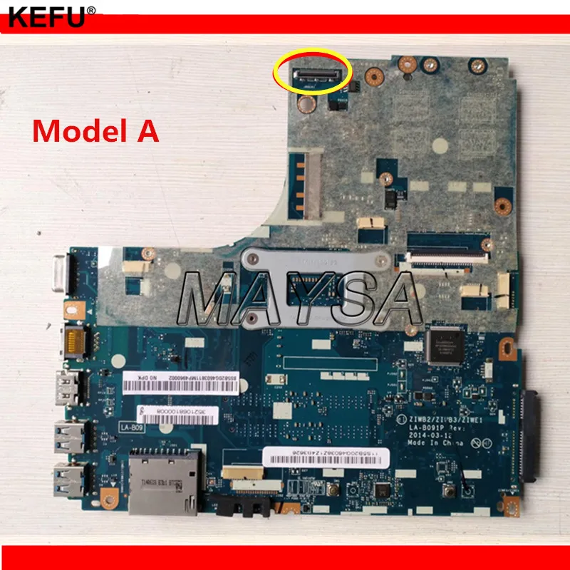Прочная и высококачественная материнская плата для ноутбука Lenovo B50-70 ZIWB2/ZIWB3/ZIWE1