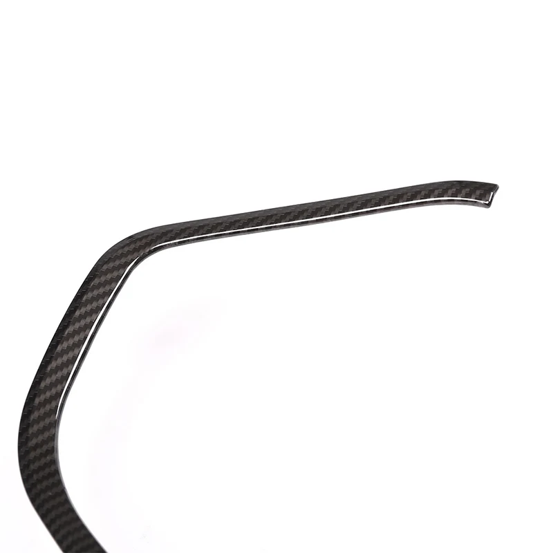 4 шт. Стильная рамка из углеродного волокна ABS для внутренней двери автомобиля