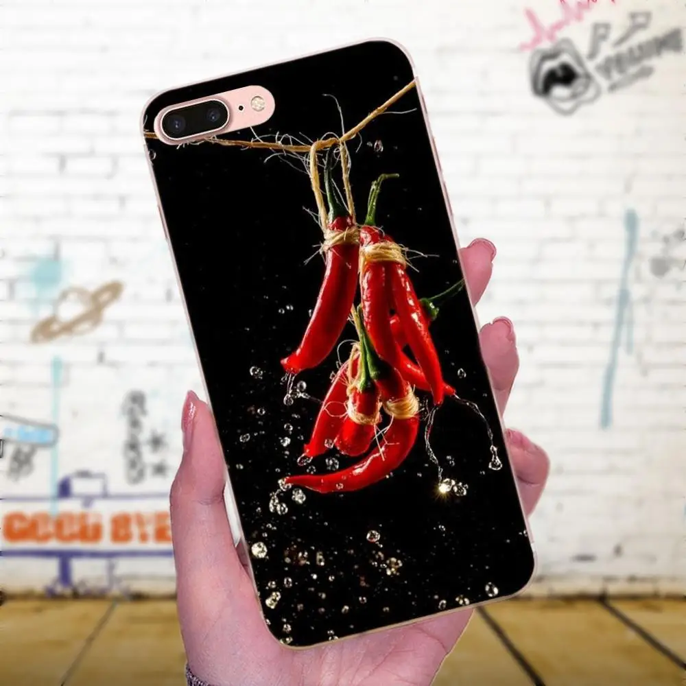 Для LG G4 G5 G6 K4 K7 K8 K10 2017 V10 V20 V30 Stylus Nexus 5 5X G2 G3 mini spirit Soft Capa Coque Sweet Pepper And Red | Мобильные