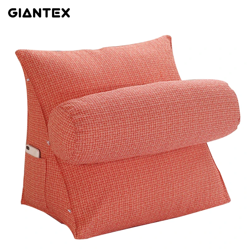 GIANTEX задняя подушка с круглой подушкой кровать большая подушка диванная подушка cojines coussin kussens woondecoratie комфорт домашний декор