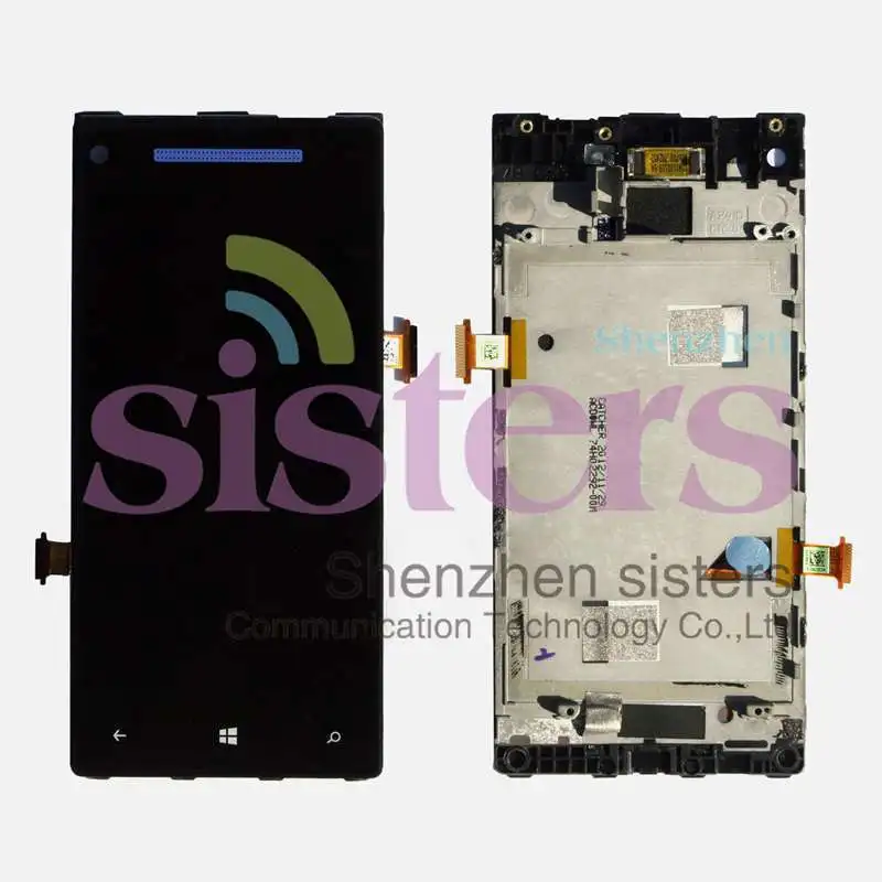 ЖК дисплей + дигитайзер сенсорный экран рамка в сборе детали для HTC Windows Phone 8X ADR6990