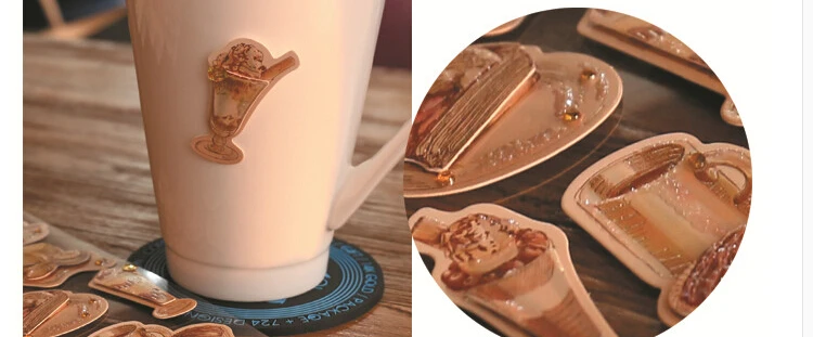 Eno 3D наклейки на открытки бумажные для скрапбукинга винтажные ручной работы|stickers