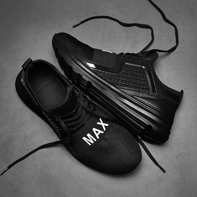 MinanSer Fashion Shoes Men 2019 Sneakers Casual Brand Design For Male Breathable Weave Mesh Lacing Up Spring Summer | Обувь