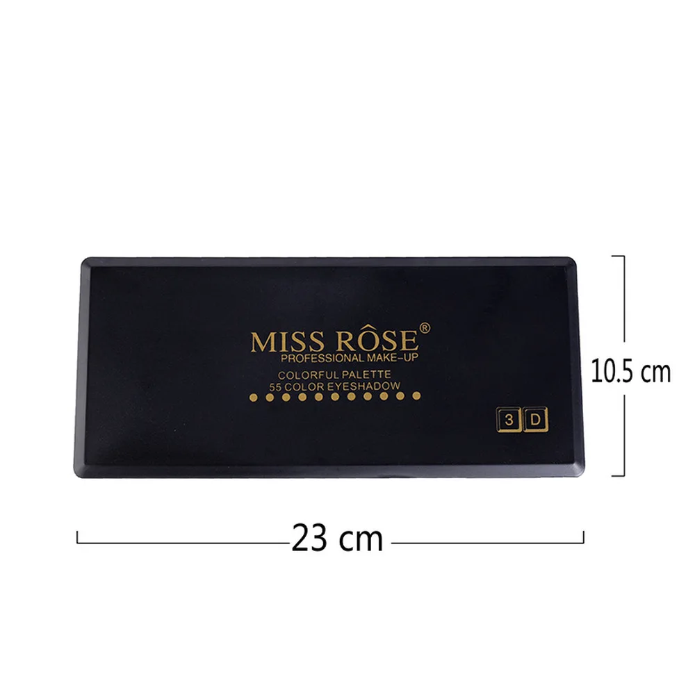 MISS ROSE 55 оттенков тени для век палитра макияжа стойкие мерцающие матовые