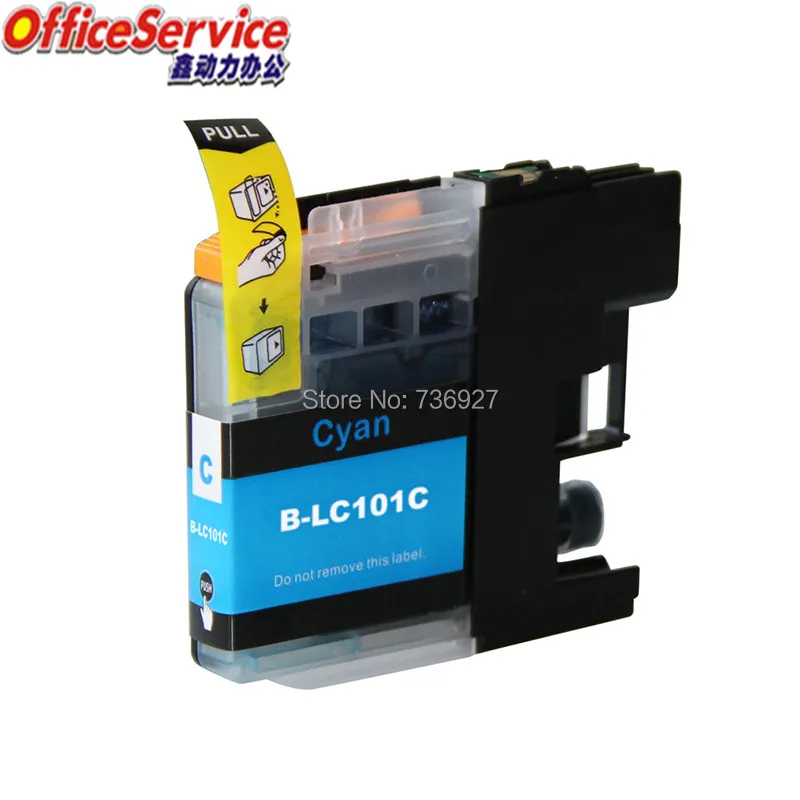 5X LC101 LC103 Совместимый струйный картридж для принтера Brother MFC J470DW J475DW J870DW|inkjet
