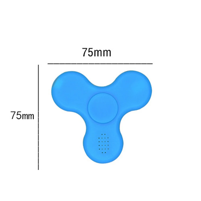 Светодиодный Спиннер Bluetooth динамик EDC ABS подшипник соединение создает музыку для