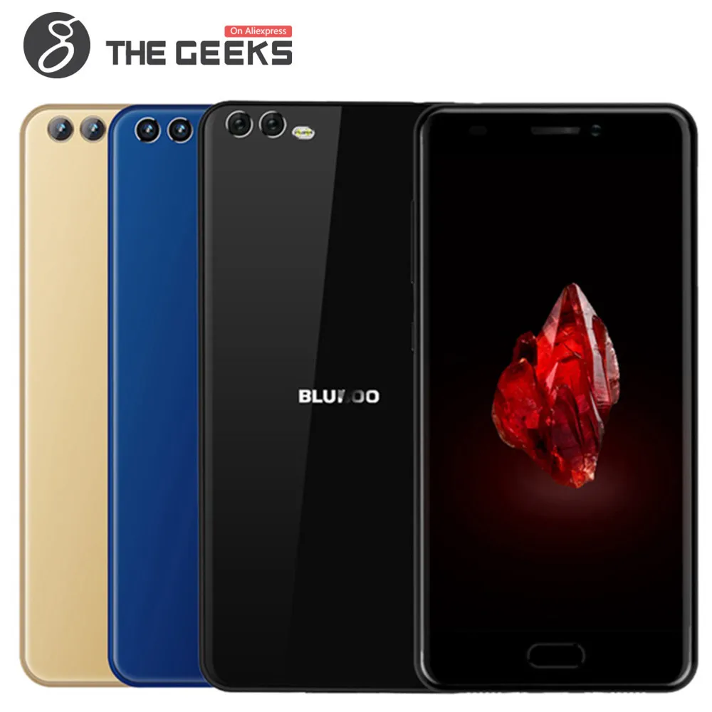 BLUBOO D2 5 2 ''смартфон 3G mtk6580a четыре ядра Android 6 0 1G RAM 8G ROM телефона двойной сзади