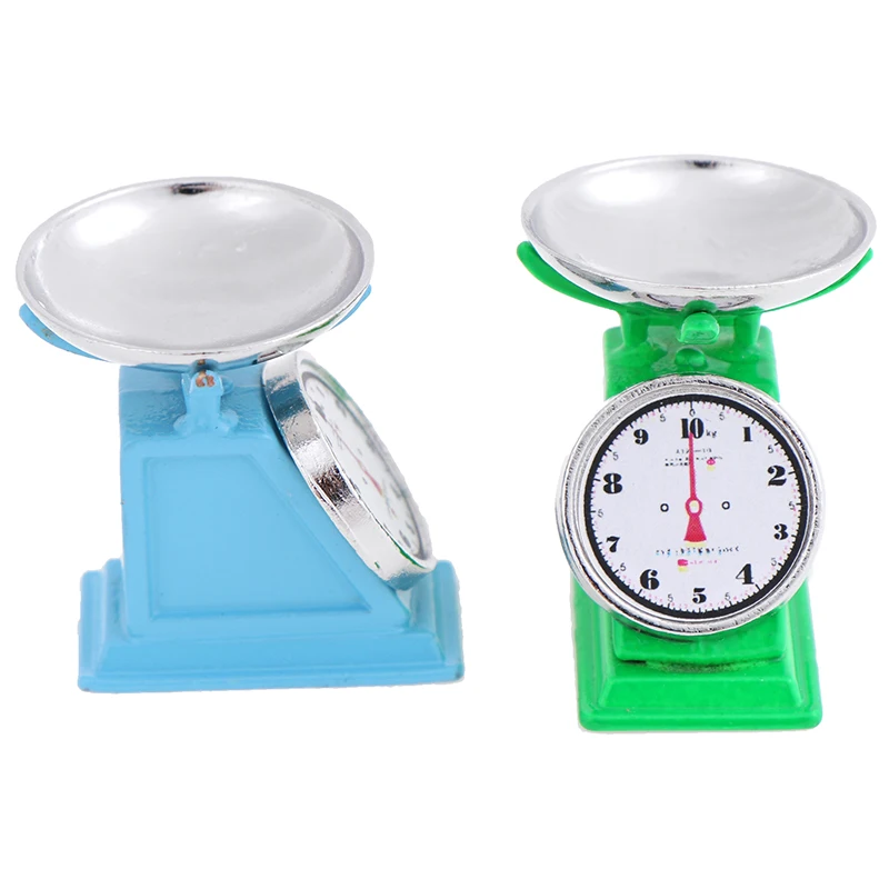 

1:12 Dollhouse Mini Scale Kitchen Market Furniture Kid Toy Decor Blue Green
