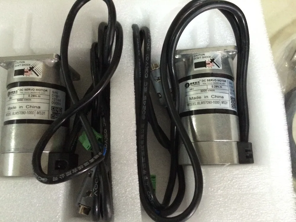 Бесщеточный мотор Leadshine BLM57090 36В постоянный ток 90 Вт сервопривод бесщеточный 0 29н.