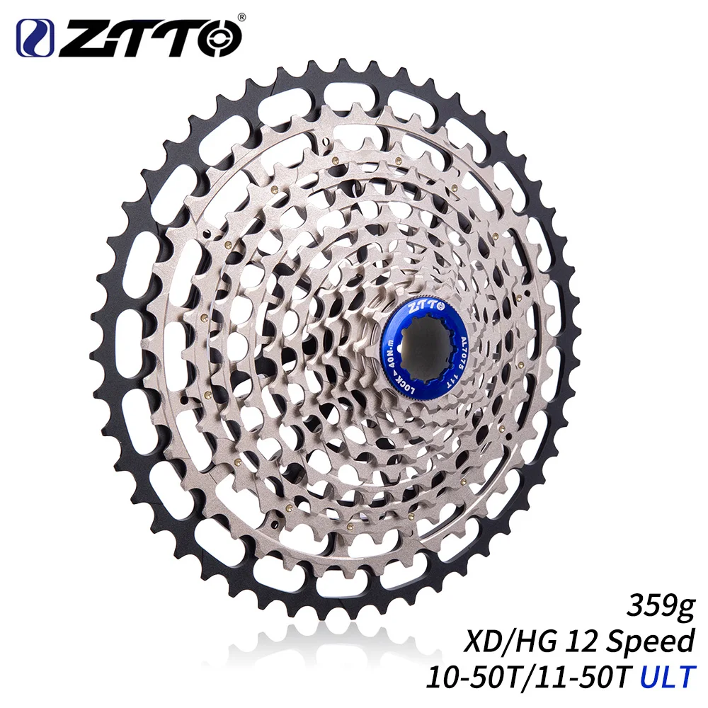 ZTTO XD 12 Скорость конечной велосипедов кассеты S 10 50 т HG 11 MTB звездочки Сверхлегкий