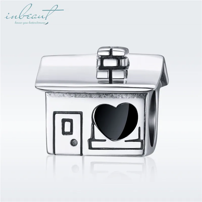 S925 серебро fit Pandora браслет Кокосовая пальма Снежинка бусины в виде мельницы сердце дом Танк Дерево Птица амулет крыло браслеты - Цвет: FSCC1045